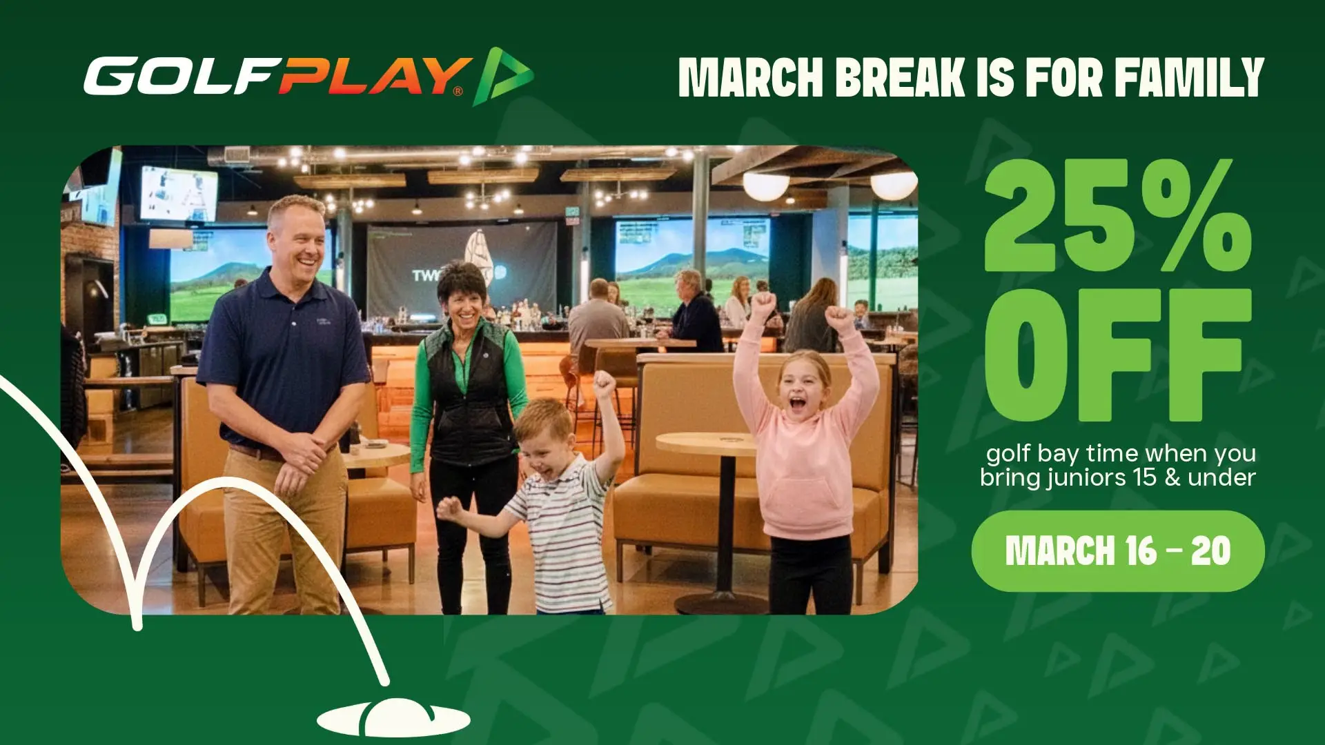 Golfplay March Break Event
